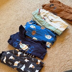 Kids' Graphic Pajama Set